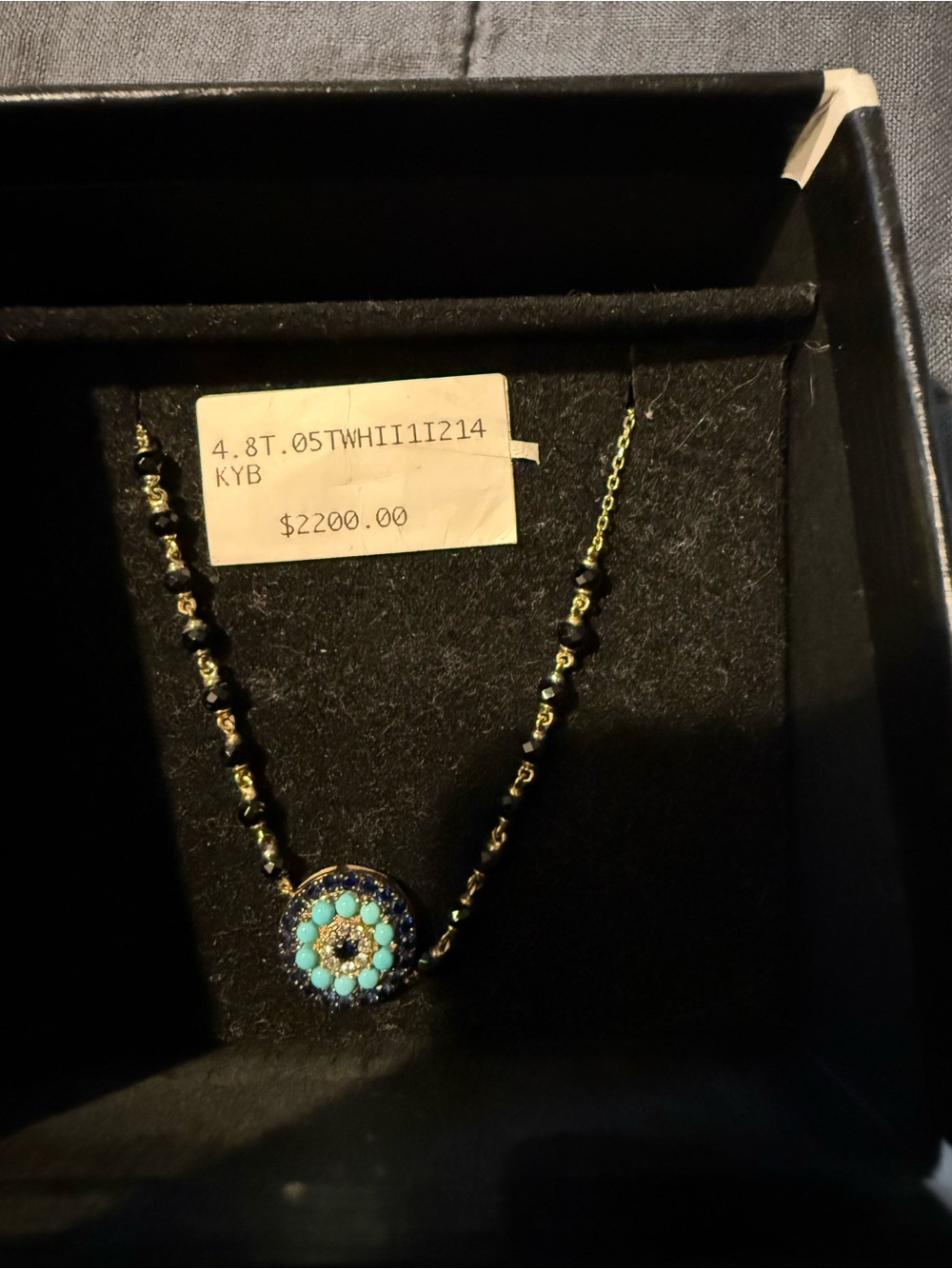 Turquoise and Blue Floral Medallion Bracelet - Women’s Fine Jewelry